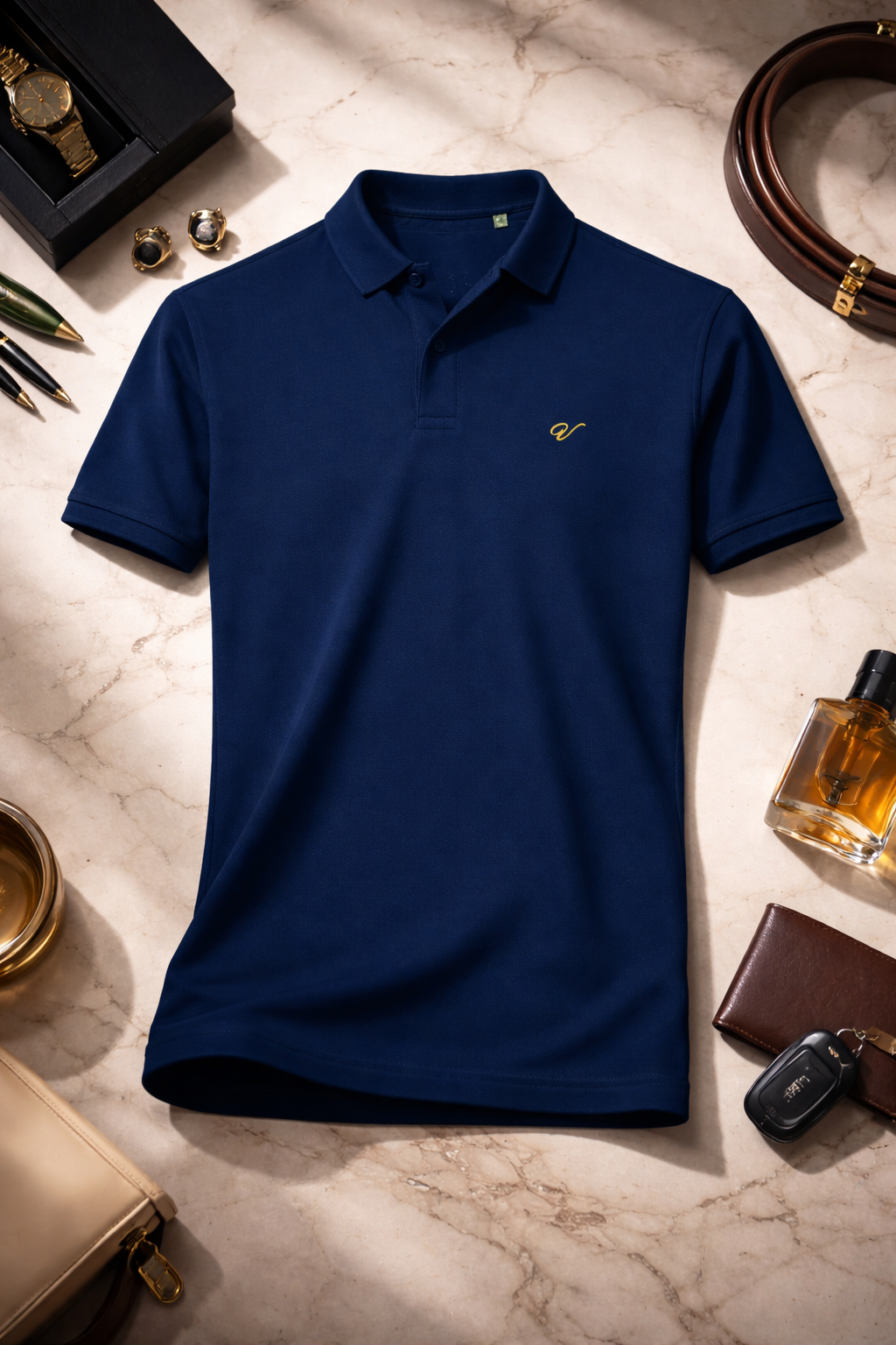 Polo Shirt French Navy