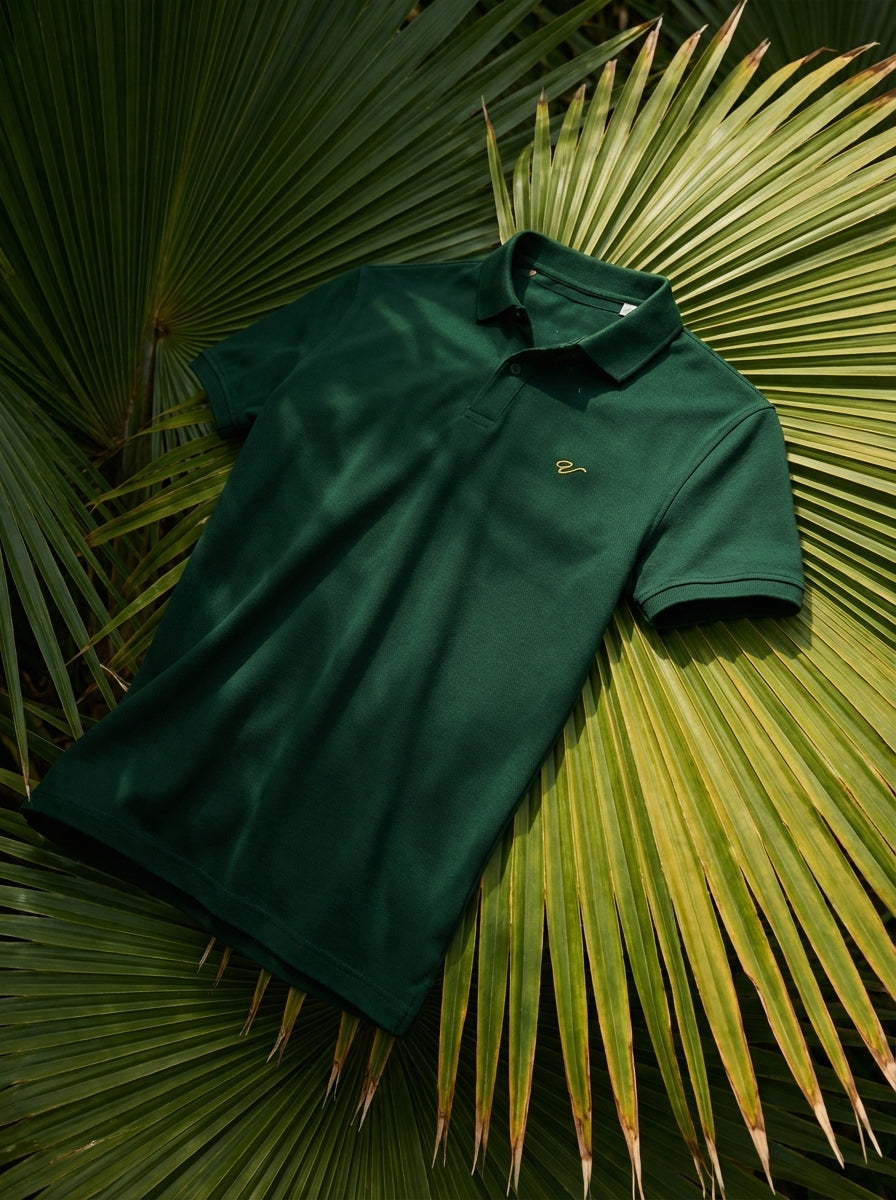 Polo Shirt Bottle Green